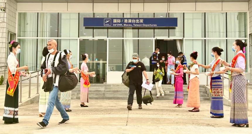 “西雙版納—清邁”國際航線復航 “西雙版納—清邁”國際航線復航