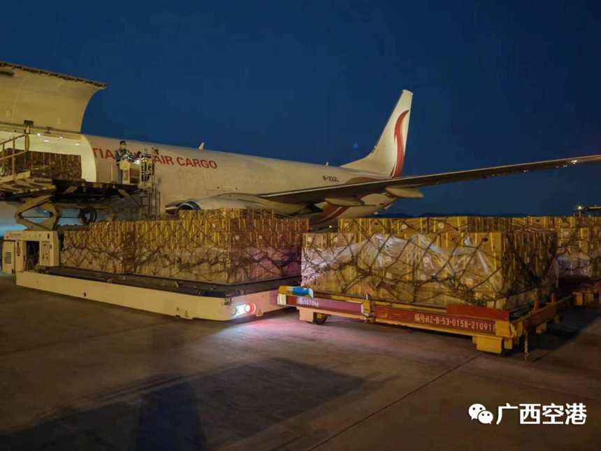 菲律賓榴蓮通過南寧機場口岸首次進入中國