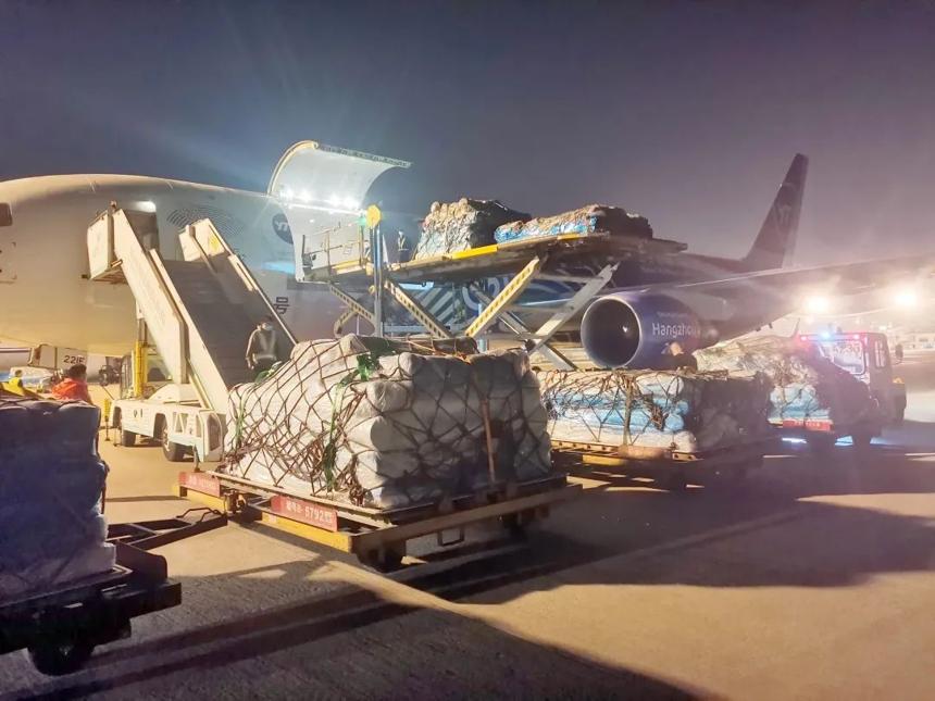 今年新增第7條 浙江國際航空貨運“朋友圈”再擴大 今年新增第7條 浙江國際航空貨運“朋友圈”再擴大