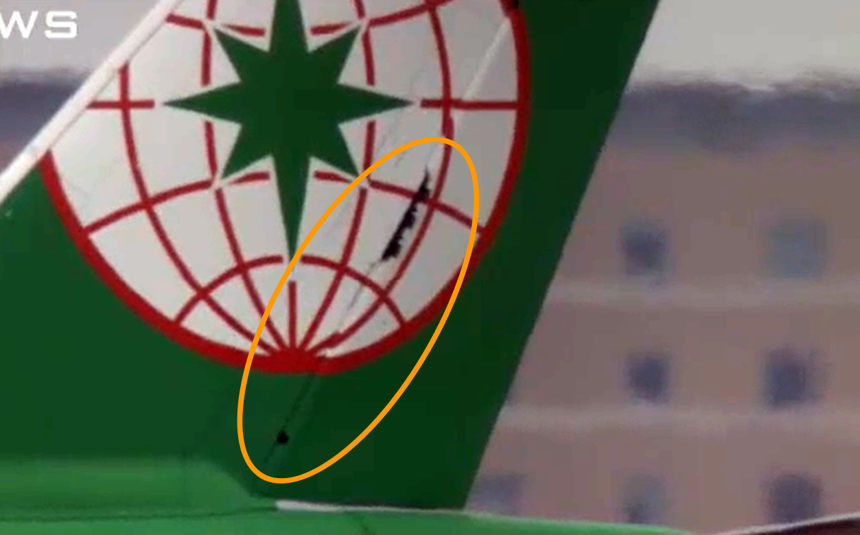 日本東京羽田機(jī)場兩架飛機(jī)擦撞 泰國航空飛機(jī)撞上長榮航空飛機(jī) 日本東京羽田機(jī)場兩架飛機(jī)擦撞 泰國航空飛機(jī)撞上長榮航空飛機(jī)