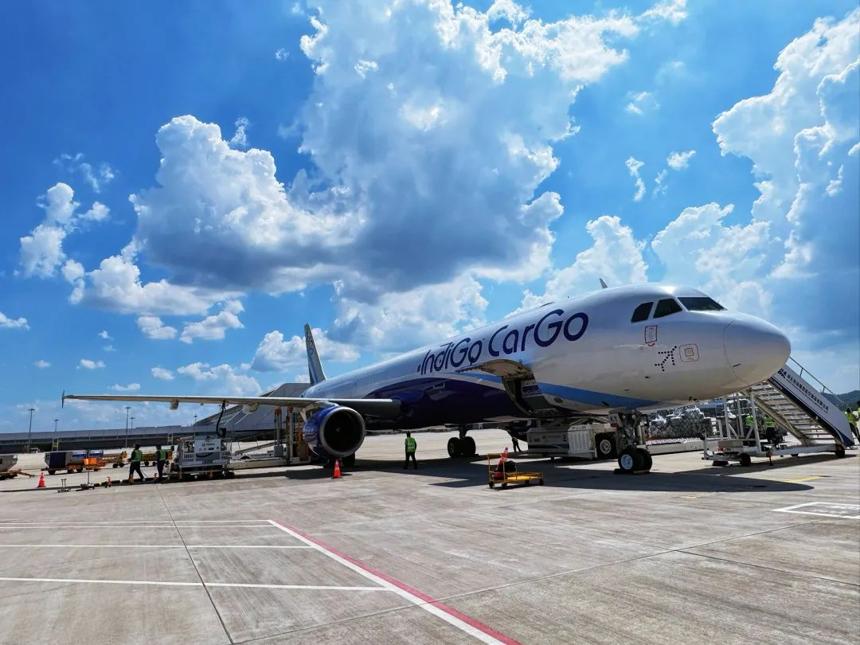 印度靛藍航空入駐鄂州花湖國際機場 印度靛藍航空入駐鄂州花湖國際機場