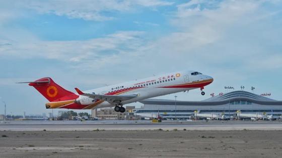 成都航空ARJ21新開喀什-烏魯木齊航線 國產支線客機執(zhí)飛航點覆蓋新疆25個機場 成都航空ARJ21新開喀什-烏魯木齊航線 國產支線客機執(zhí)飛航點覆蓋新疆25個機場