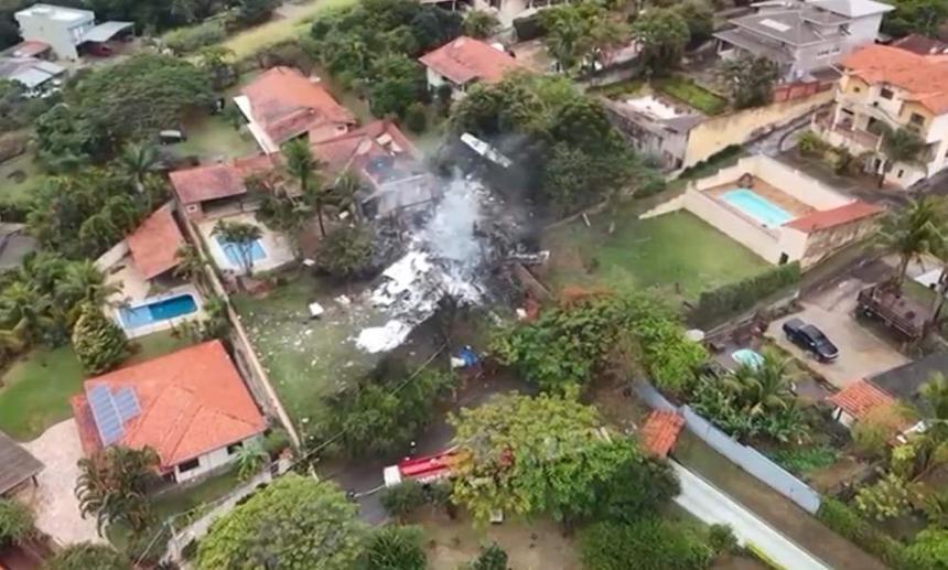 巴西一架客機墜毀 機上62人全部遇難