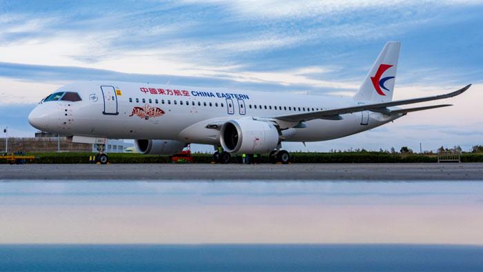 2025年元旦中國國產大飛機C919開始執飛上海—香港定期航班 2025年元旦中國國產大飛機C919開始執飛上海—香港定期航班