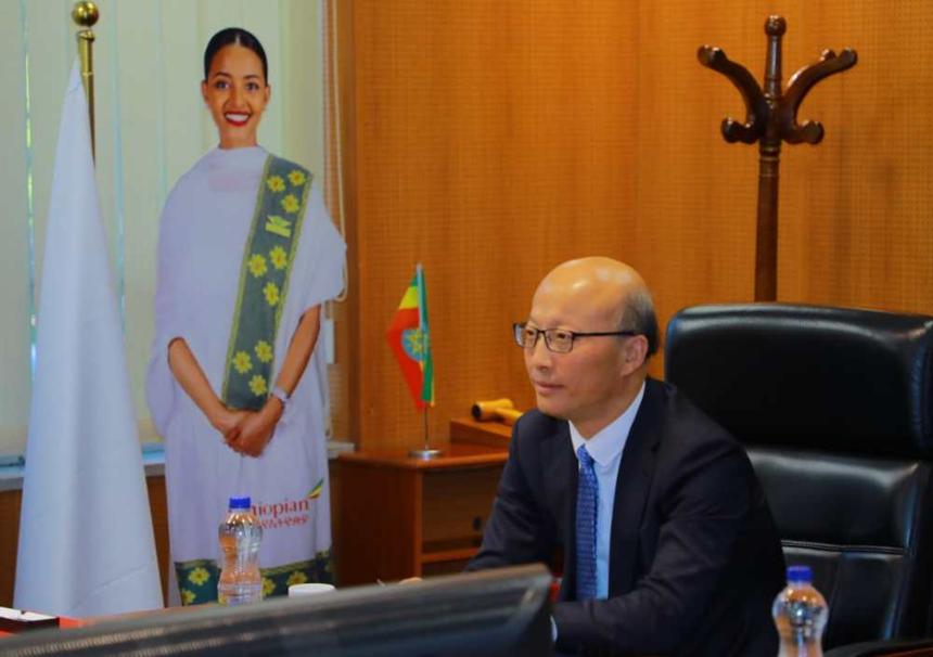 中國代表團參訪埃塞俄比亞航空集團 簽署多項戰略合作備忘錄 中國代表團參訪埃塞俄比亞航空集團 簽署多項戰略合作備忘錄