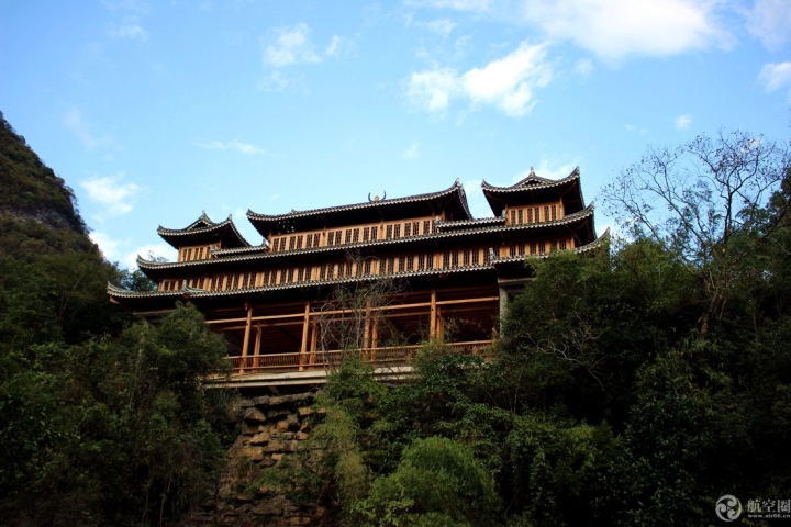 廣西環(huán)江牛角寨瀑布群景區(qū) 冬日別有風(fēng)情