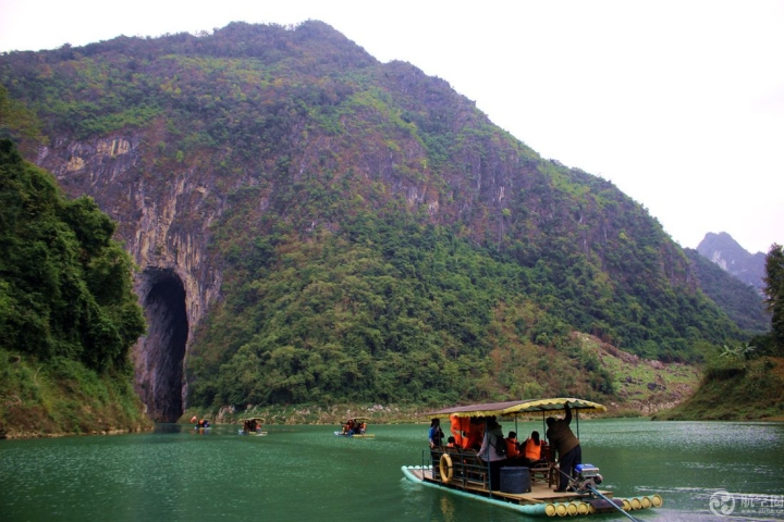 廣西絕景，鬼斧神工天峨川洞